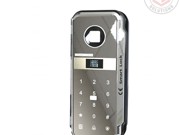Smart Digital Glass Door Lock - Glass to Wall - Silver